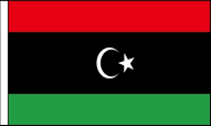 Libya Table Flags